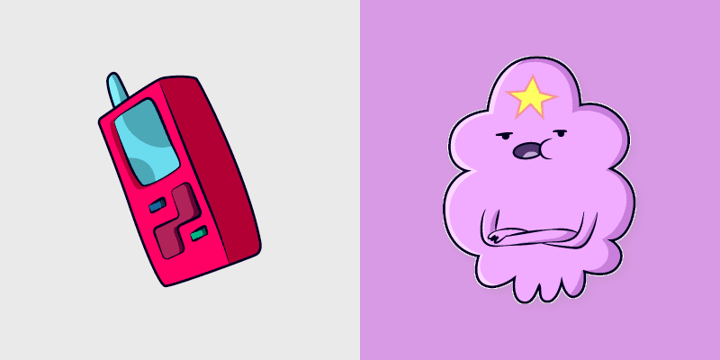 Lumpy Space Princess custom cursor pack preview for Chrome, Edge and Windows