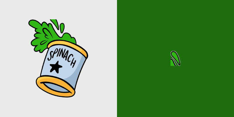 Popeye Sailor custom cursor pack preview for Chrome, Edge and Windows