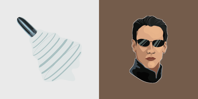 Neo Matrix custom cursor pack preview for Chrome, Edge and Windows