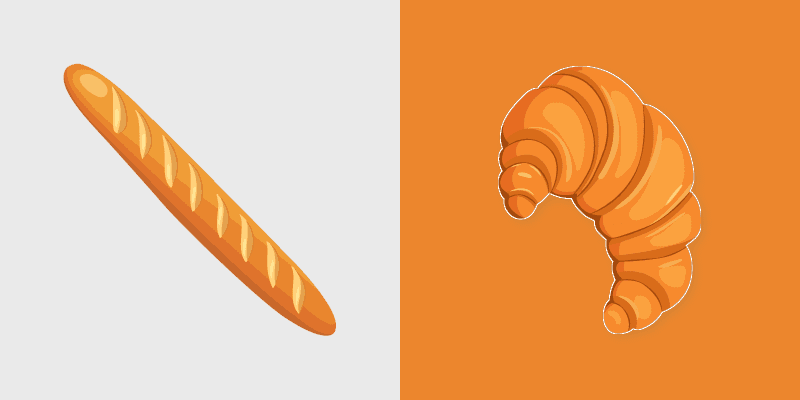 Culinary Delight custom cursor pack preview for Chrome, Edge and Windows