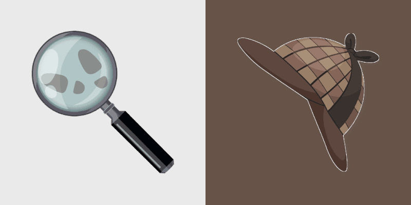 Detective Holmes custom cursor pack preview for Chrome, Edge and Windows