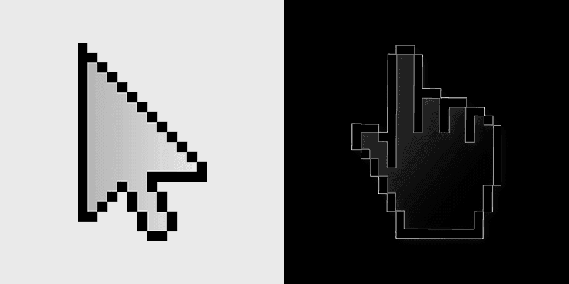 Deluxe custom cursor pack preview for Chrome, Edge and Windows