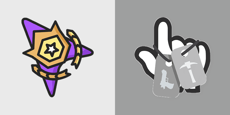 Battle Royale custom cursor pack preview for Chrome, Edge and Windows