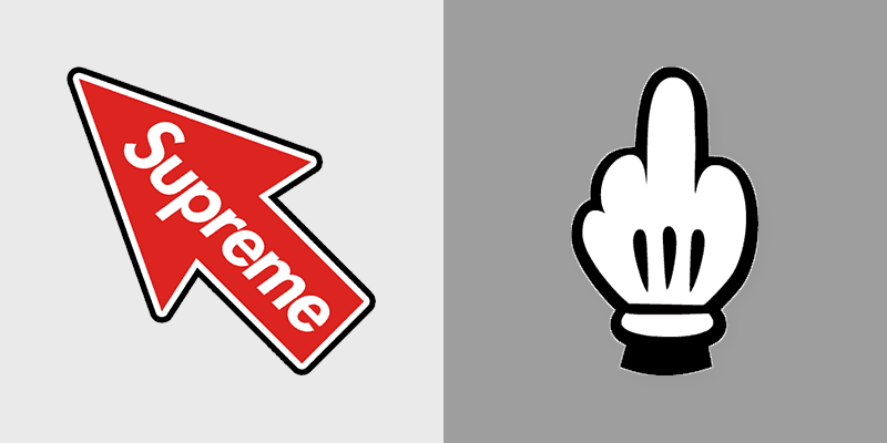 Hip Hop Skate Youth custom cursor pack preview for Chrome, Edge and Windows