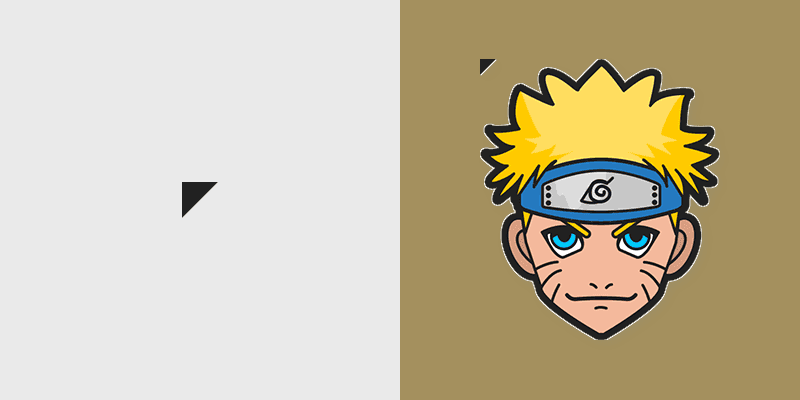 Naruto and Kurama custom cursor pack preview for Chrome, Edge and Windows