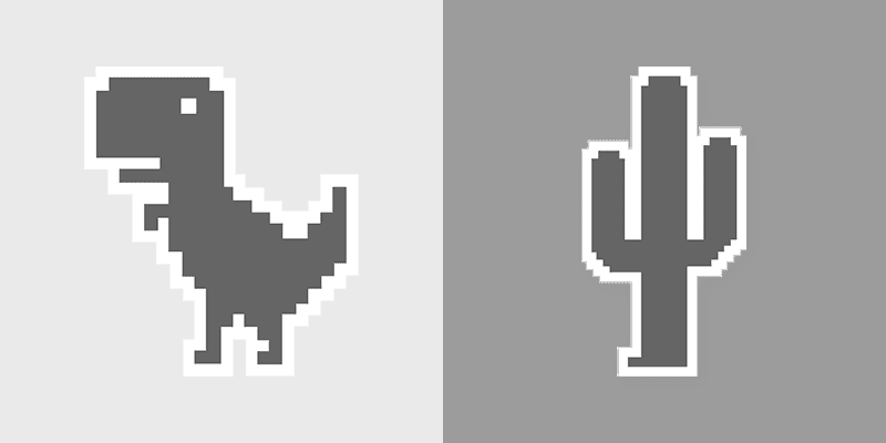 T-Rex custom cursor pack preview for Chrome, Edge and Windows