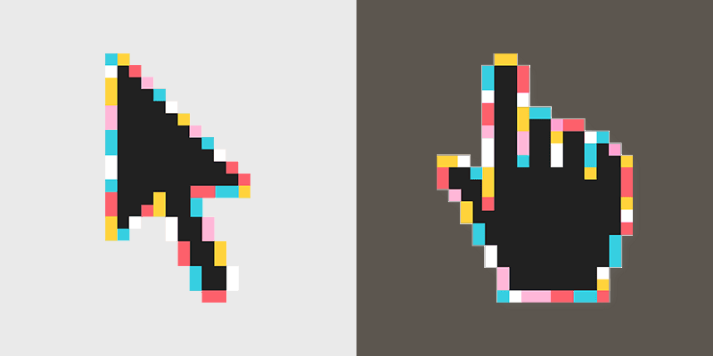 Sea Vacation custom cursor pack preview for Chrome, Edge and Windows