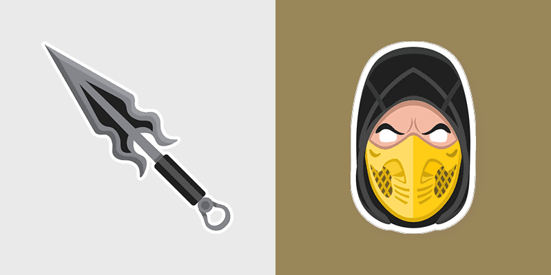 Fighting & Sports custom cursor collection preview