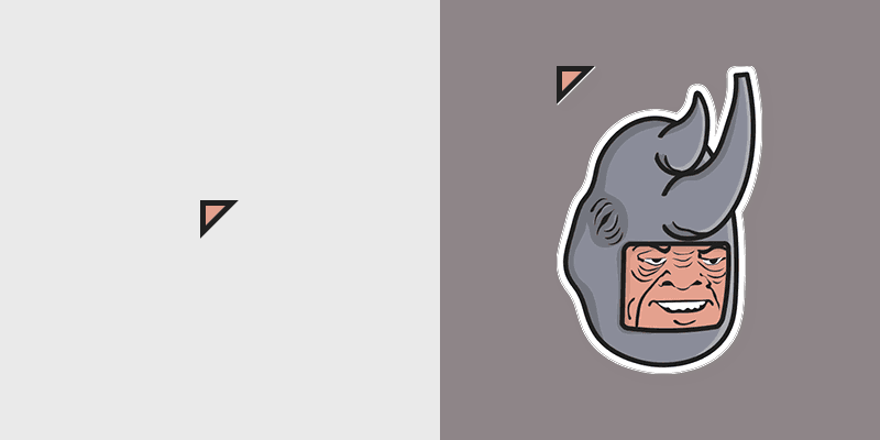 Rhino custom cursor pack preview for Chrome, Edge and Windows