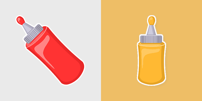 Mustard custom cursor pack preview for Chrome, Edge and Windows