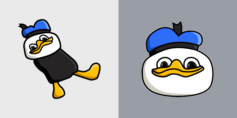 Duck Meme custom cursor pack preview for Chrome, Edge and Windows