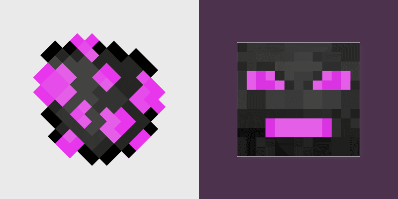 Ender Dragon Egg custom cursor pack preview for Chrome, Edge and Windows