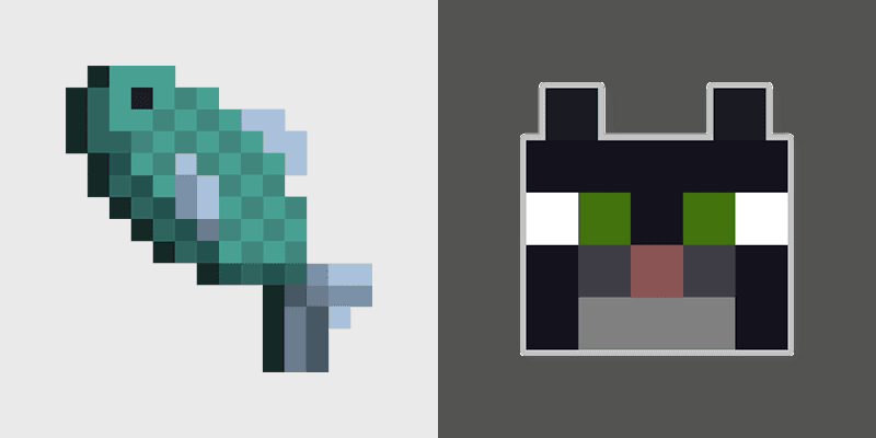 Ocean Fish Cat custom cursor pack preview for Chrome, Edge and Windows