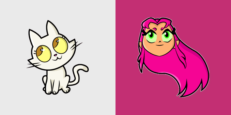 Starfire custom cursor pack preview for Chrome, Edge and Windows