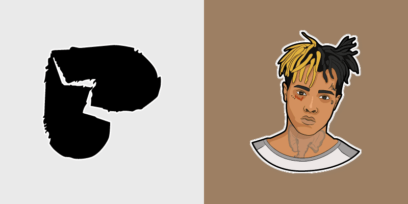 XXXTentacion Cursors custom cursor pack preview for Chrome, Edge and Windows