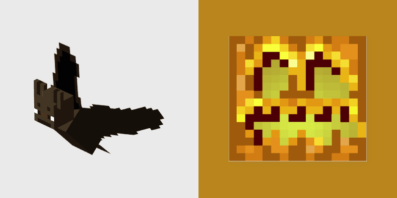 Bat Pumpkin custom cursor pack preview for Chrome, Edge and Windows