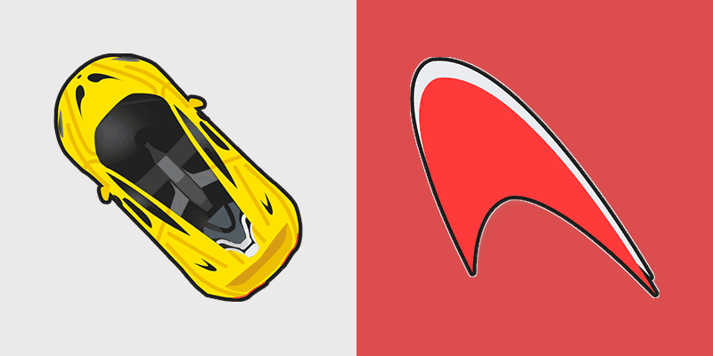 McLaren P1 custom cursor pack preview for Chrome, Edge and Windows