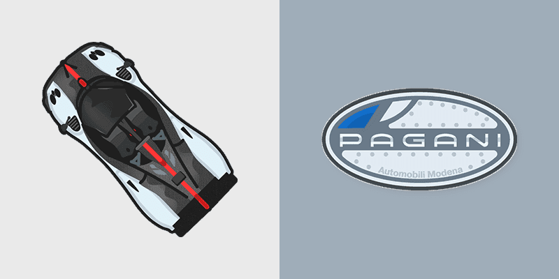 Pagani Zonda custom cursor pack preview for Chrome, Edge and Windows