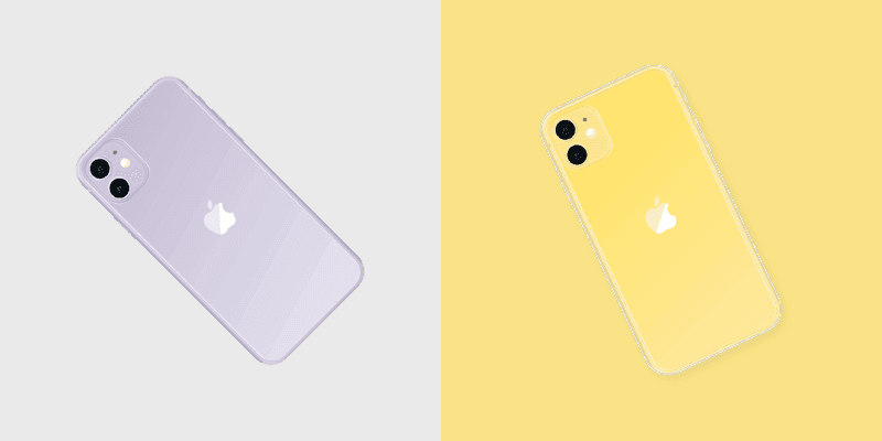 iPhone 11 Pro custom cursor pack preview for Chrome, Edge and Windows