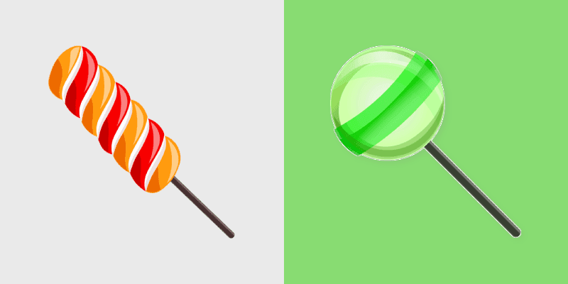 Sweet Candy custom cursor pack preview for Chrome, Edge and Windows