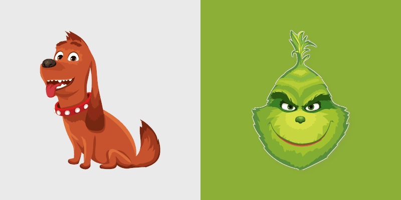 Grinch & Max custom cursor pack preview for Chrome, Edge and Windows