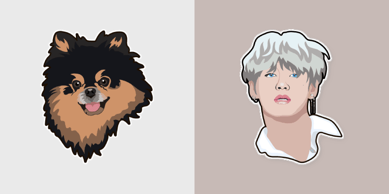 BTS Mix Packs custom cursor collection preview