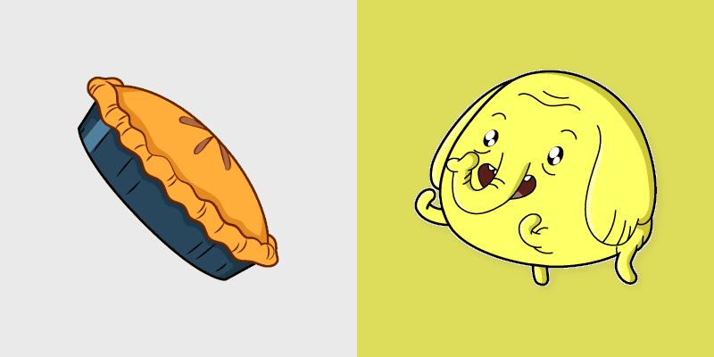 Adventure Time Characters A custom cursor collection preview
