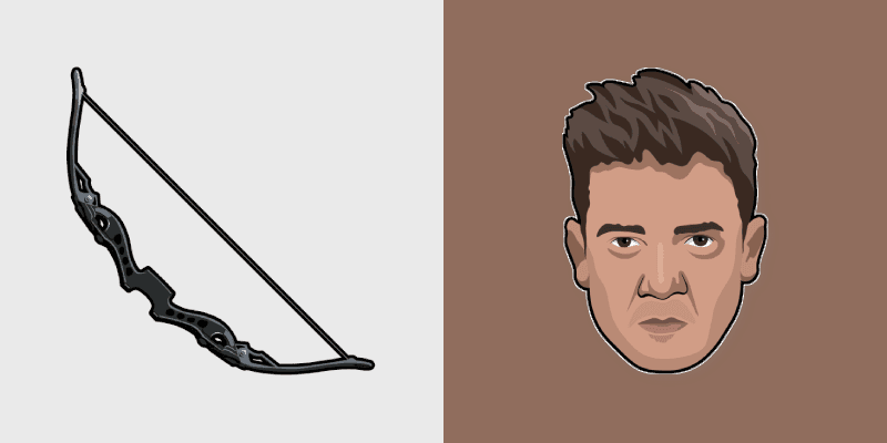 Hawkeye Avengers custom cursor pack preview for Chrome, Edge and Windows
