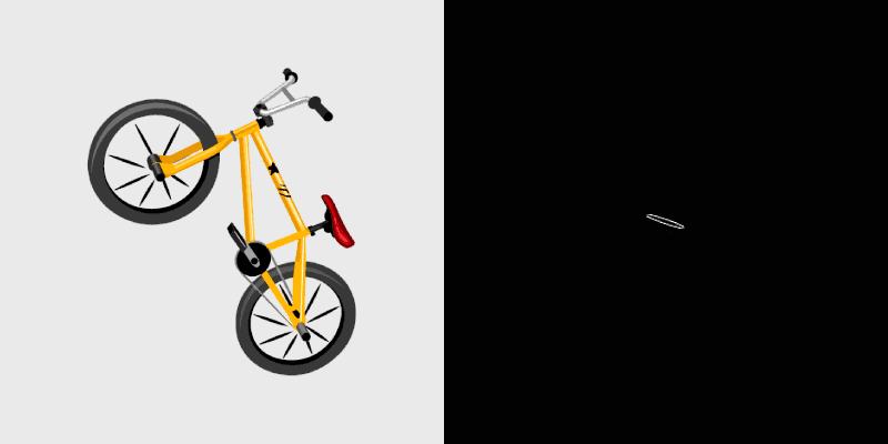 BMX Thrills custom cursor pack preview for Chrome, Edge and Windows