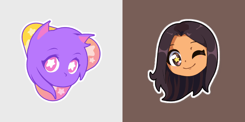 Aphmau custom cursor pack preview for Chrome, Edge and Windows