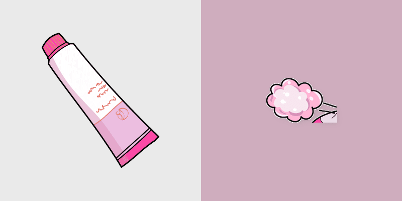 Hand Cream Perfume custom cursor pack preview for Chrome, Edge and Windows