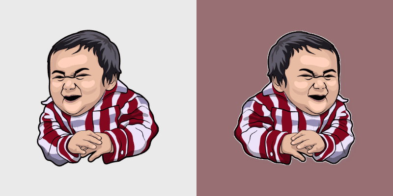 Evil Toddler Meme custom cursor pack preview for Chrome, Edge and Windows