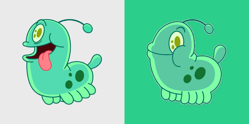 Fun-Loving SpongeBob custom cursor pack preview for Chrome, Edge and Windows