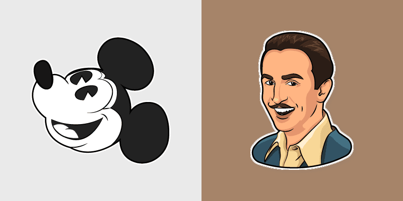 Walt Disney custom cursor pack preview for Chrome, Edge and Windows