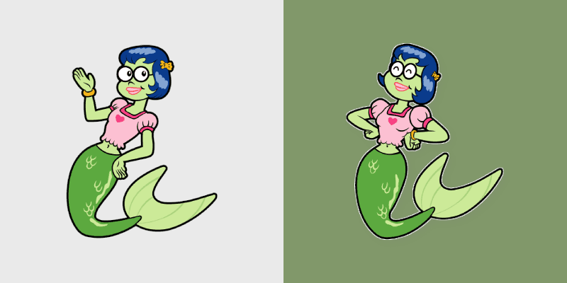 Animated Series custom cursor pack preview for Chrome, Edge and Windows