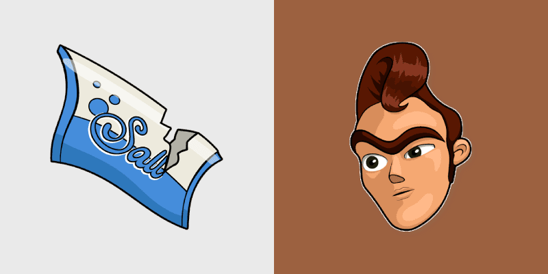 Sodium Chloride custom cursor pack preview for Chrome, Edge and Windows