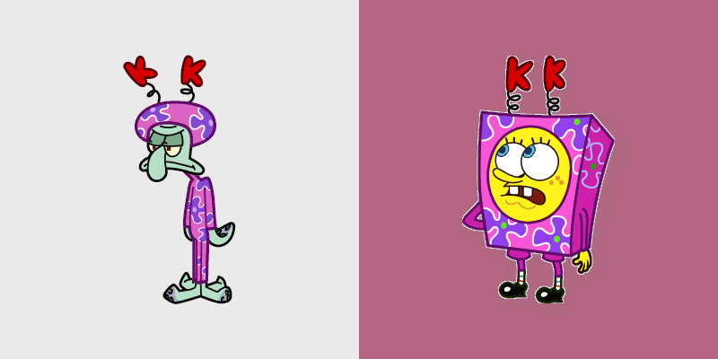 Pink Purple Bikini custom cursor pack preview for Chrome, Edge and Windows