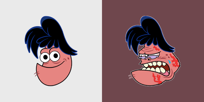 SAM Star From Spongebob custom cursor pack preview for Chrome, Edge and Windows
