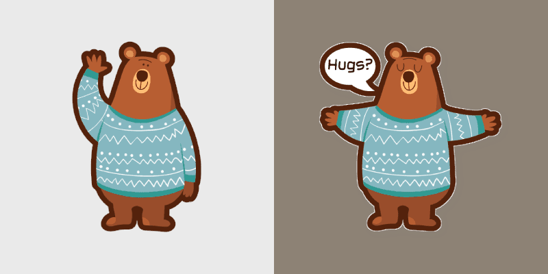 Adorable Hug custom cursor pack preview for Chrome, Edge and Windows