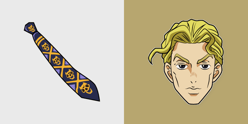 Yoshikage Kira custom cursor pack preview for Chrome, Edge and Windows