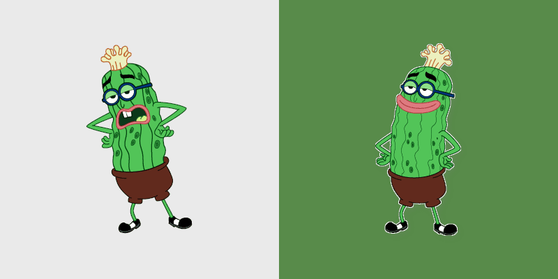 Custom Cucumber Mouse custom cursor pack preview for Chrome, Edge and Windows