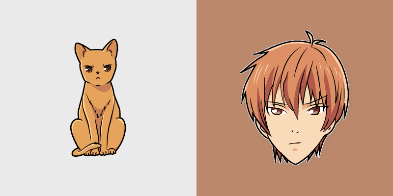 Kyo Sohma custom cursor pack preview for Chrome, Edge and Windows