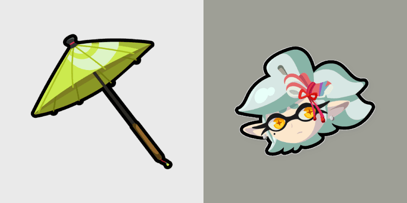 Marie Inkling custom cursor pack preview for Chrome, Edge and Windows