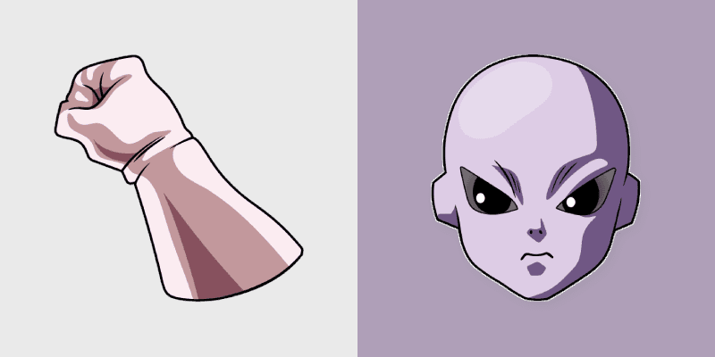 Jiren custom cursor pack preview for Chrome, Edge and Windows