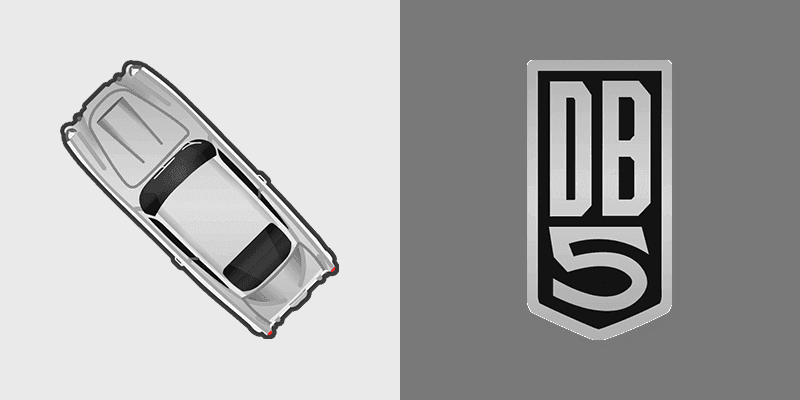 Aston Martin DB5 custom cursor pack preview for Chrome, Edge and Windows