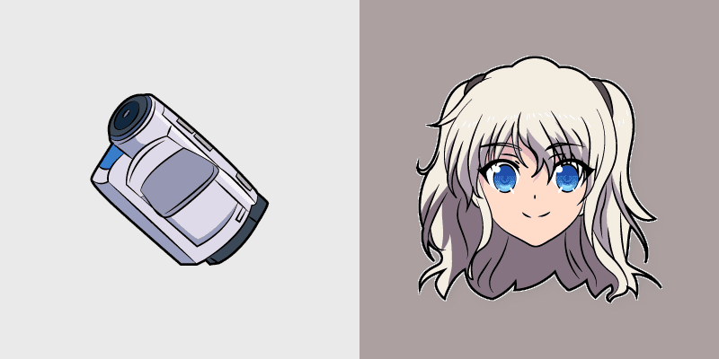 Nao Tomori custom cursor pack preview for Chrome, Edge and Windows