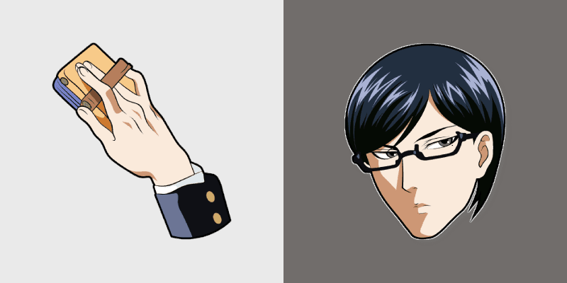 Sakamoto custom cursor pack preview for Chrome, Edge and Windows