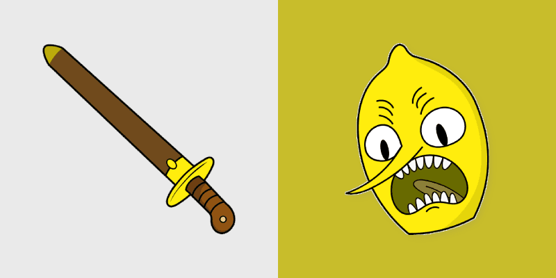 Earl of Lemongrab custom cursor pack preview for Chrome, Edge and Windows
