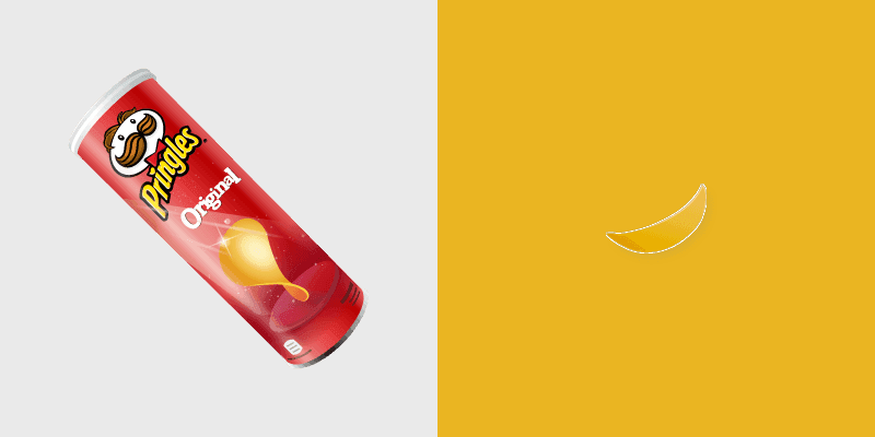 Pringles custom cursor pack preview for Chrome, Edge and Windows