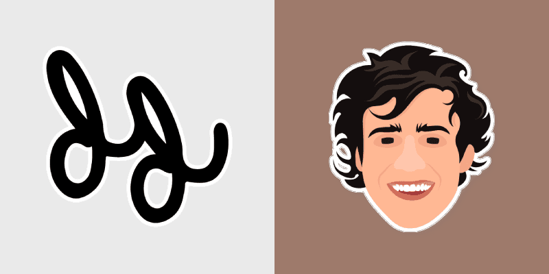 David Dobrik custom cursor pack preview for Chrome, Edge and Windows